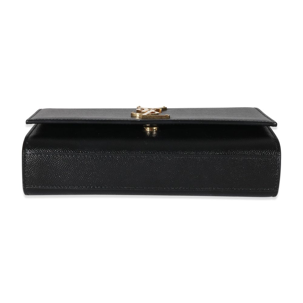 Saint Laurent Black Grain De Poudre Small Monogram Kate Bag - Picture 5 of 8